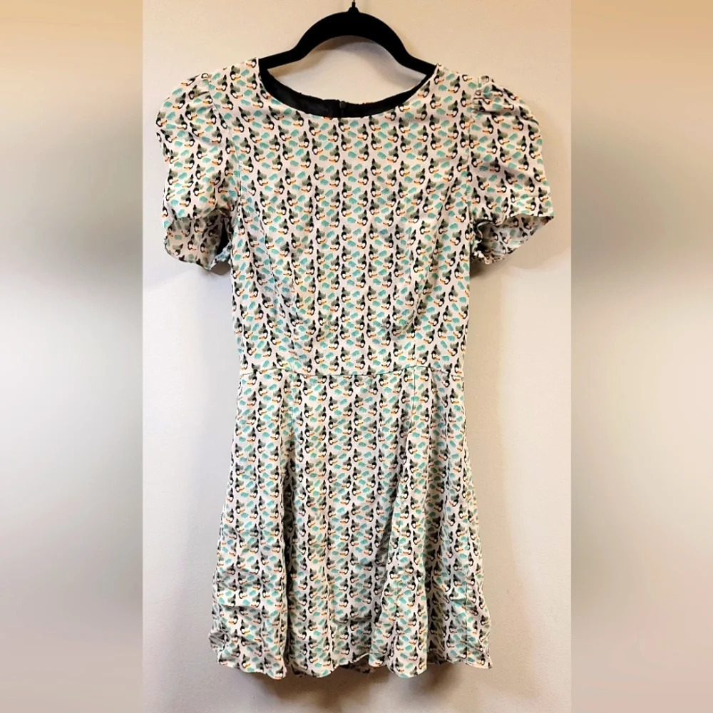 Zara Trafaluc Collection toucan dress